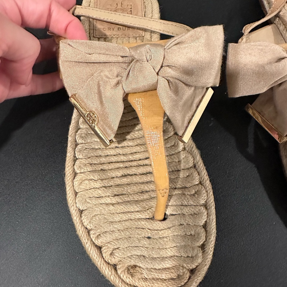 Tory Burch sandals size 7 used - Picture 2 of 5